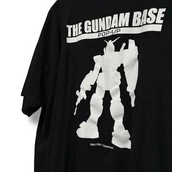 The Gundam Base Pop Up Men's Double Sided Graphic Promo Shirt Size 3XL 27x28 - Picture 4 of 4